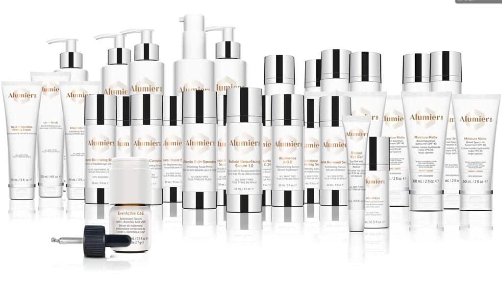 The AlumierMD professional skincare product range