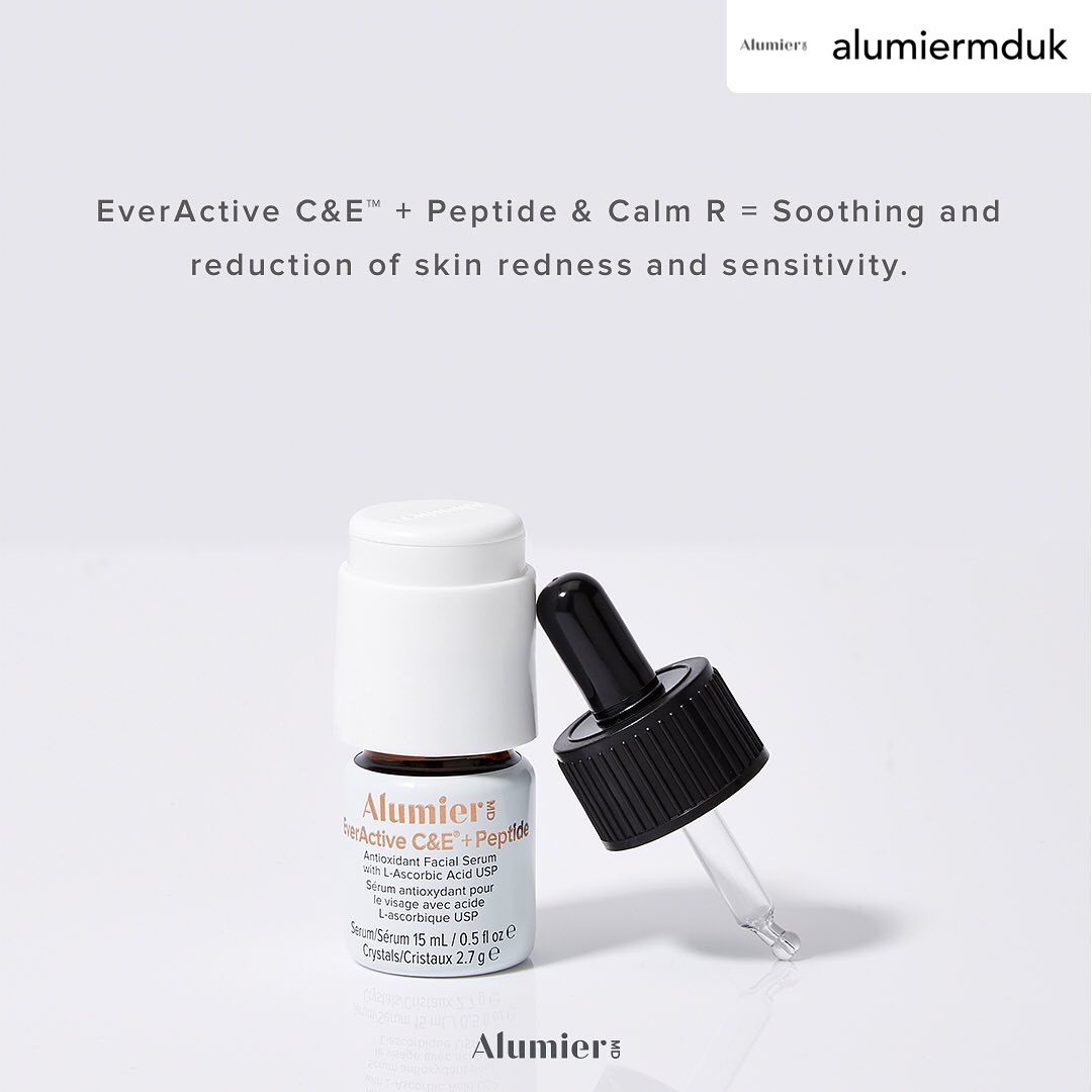 A skincare dropper representing AlumierMD's 360 degree approach to skin health
